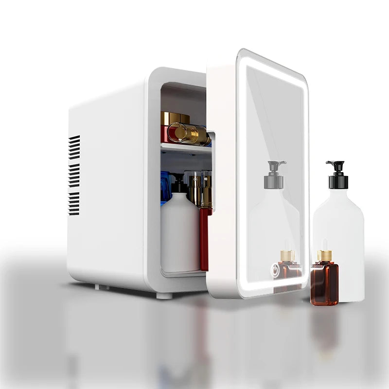 Portable Mini Fridge Refrigerator Cosmetics Refrigerator Car Refrigerator Makeup Freezer Hotels for Home Car Use