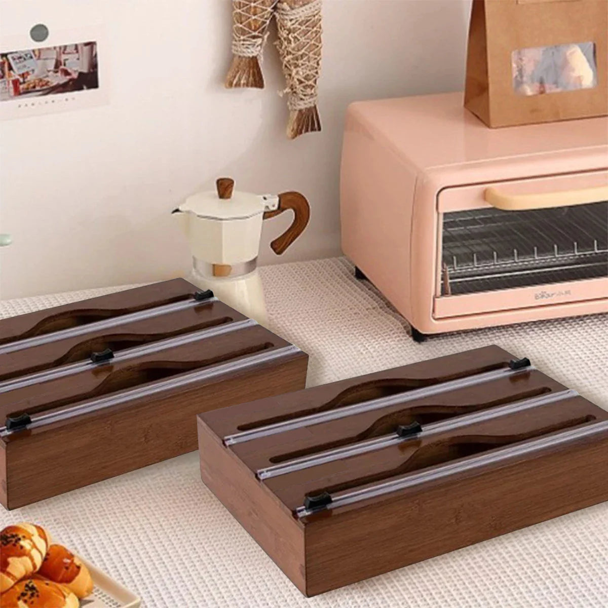 Wrapneat Wrap Organizer with Cutter and Labels