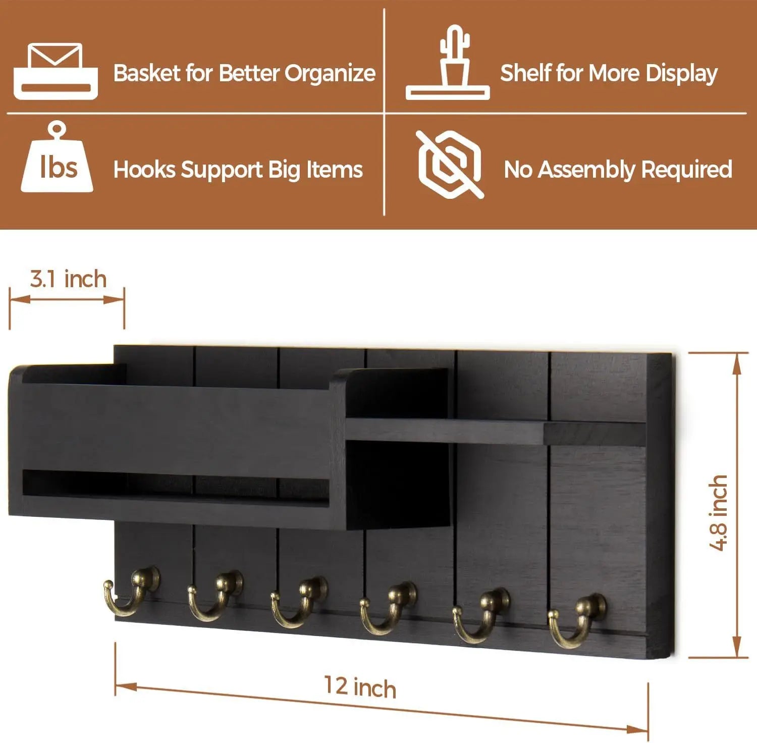 Key Holder Wall Mount
