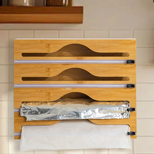 Wrapneat Wrap Organizer with Cutter and Labels