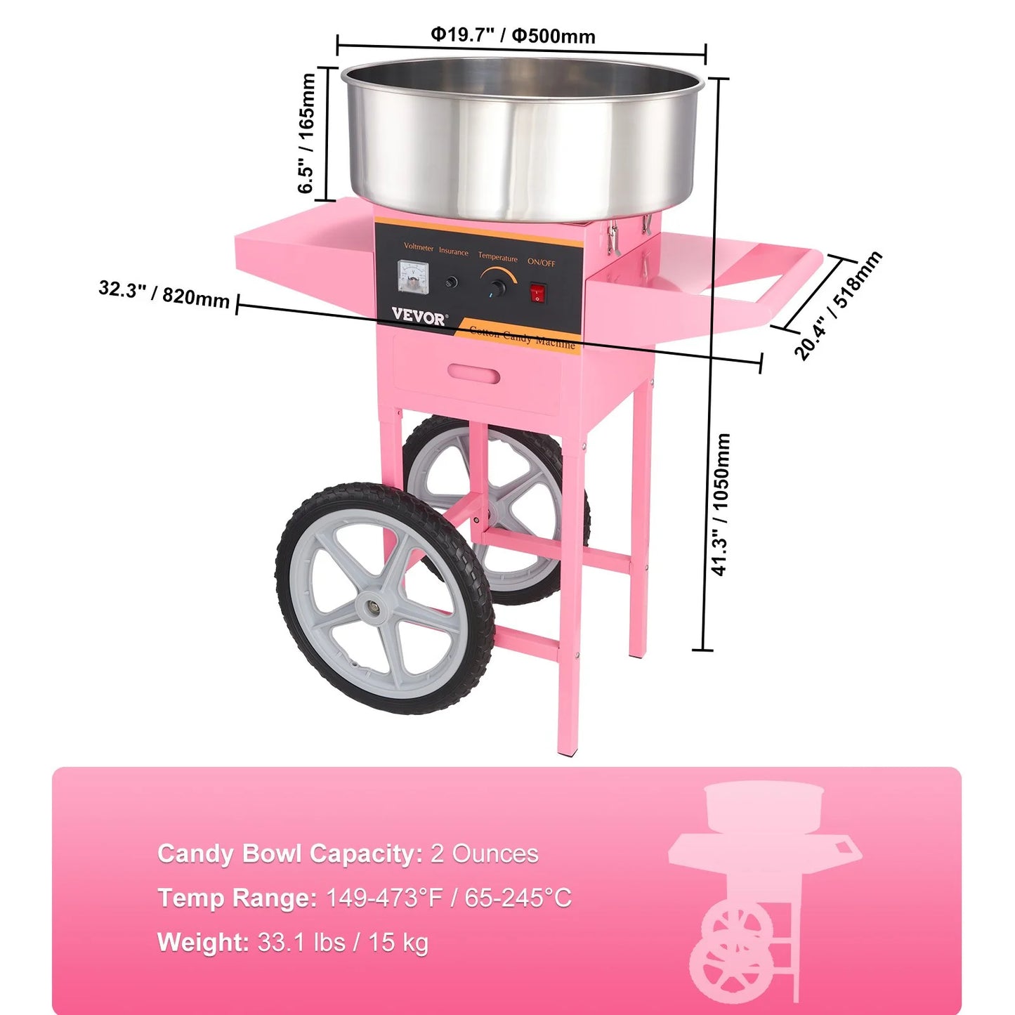 Electric Cotton Candy Machine Commercial 