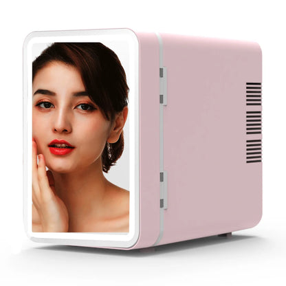 Portable Mini Fridge Refrigerator Cosmetics Refrigerator Car Refrigerator Makeup Freezer Hotels for Home Car Use