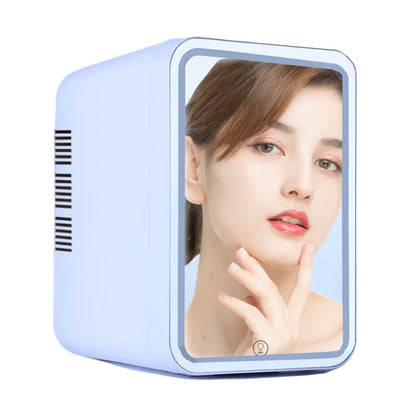 Portable Mini Fridge Refrigerator Cosmetics Refrigerator Car Refrigerator Makeup Freezer Hotels for Home Car Use