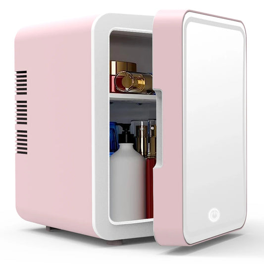 Portable Mini Fridge Refrigerator Cosmetics Refrigerator Car Refrigerator Makeup Freezer Hotels for Home Car Use