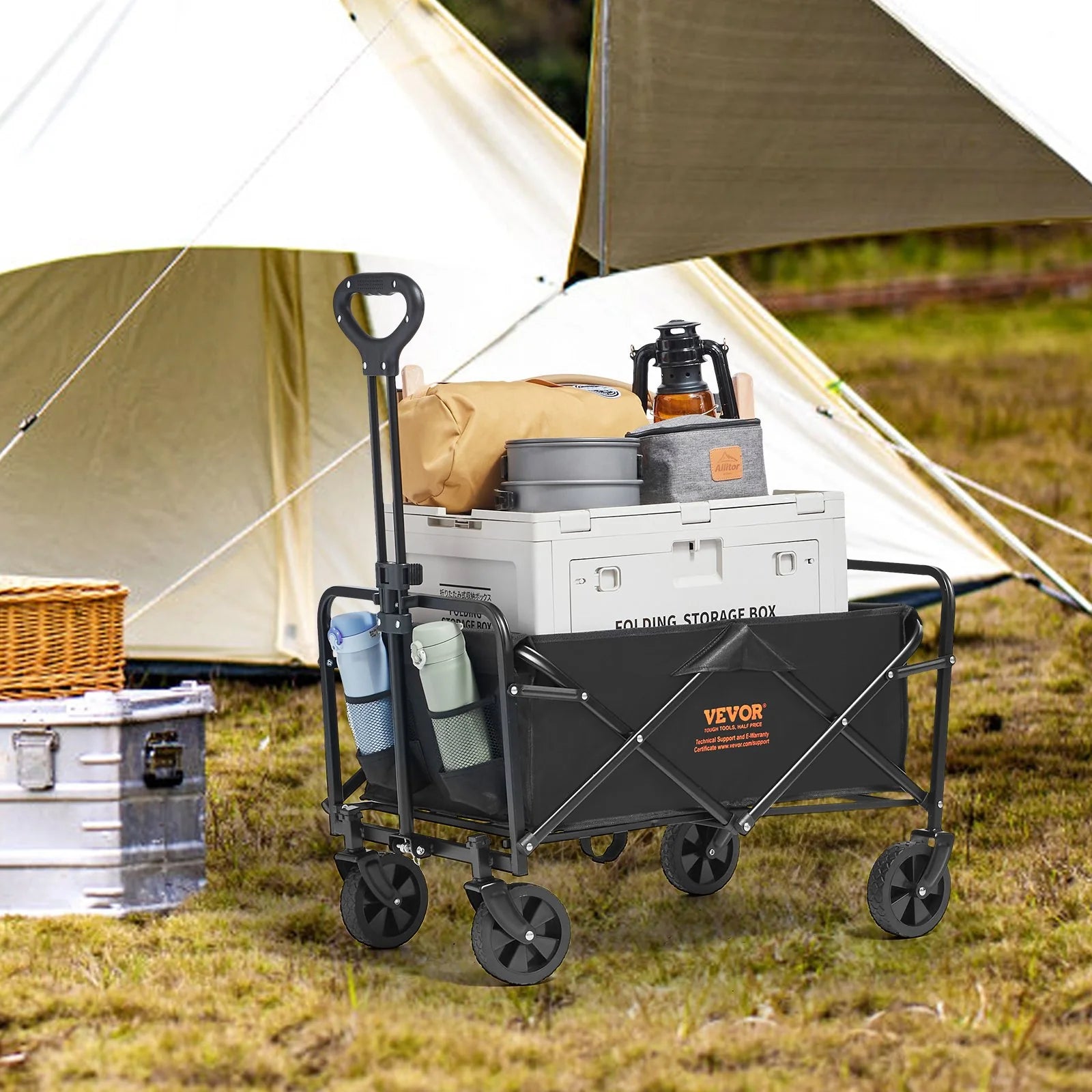 Collapsible Folding Wagon Cart