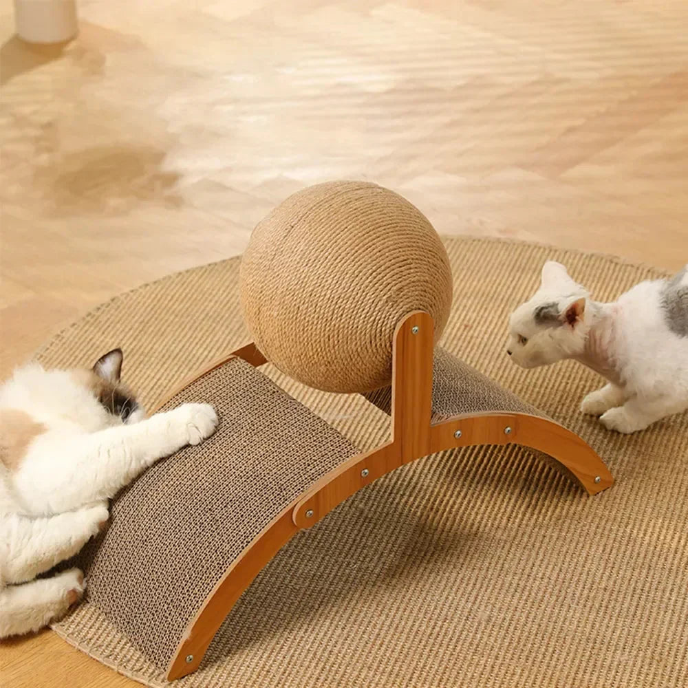 Cat Scratcher Ball  Toy Inclined 