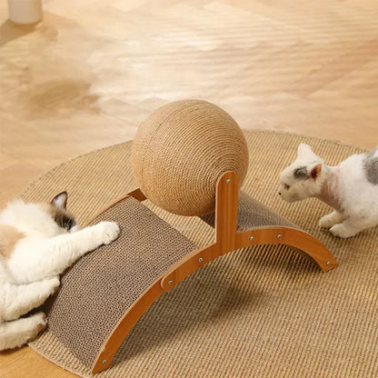 Cat Scratcher Ball  Toy Inclined 