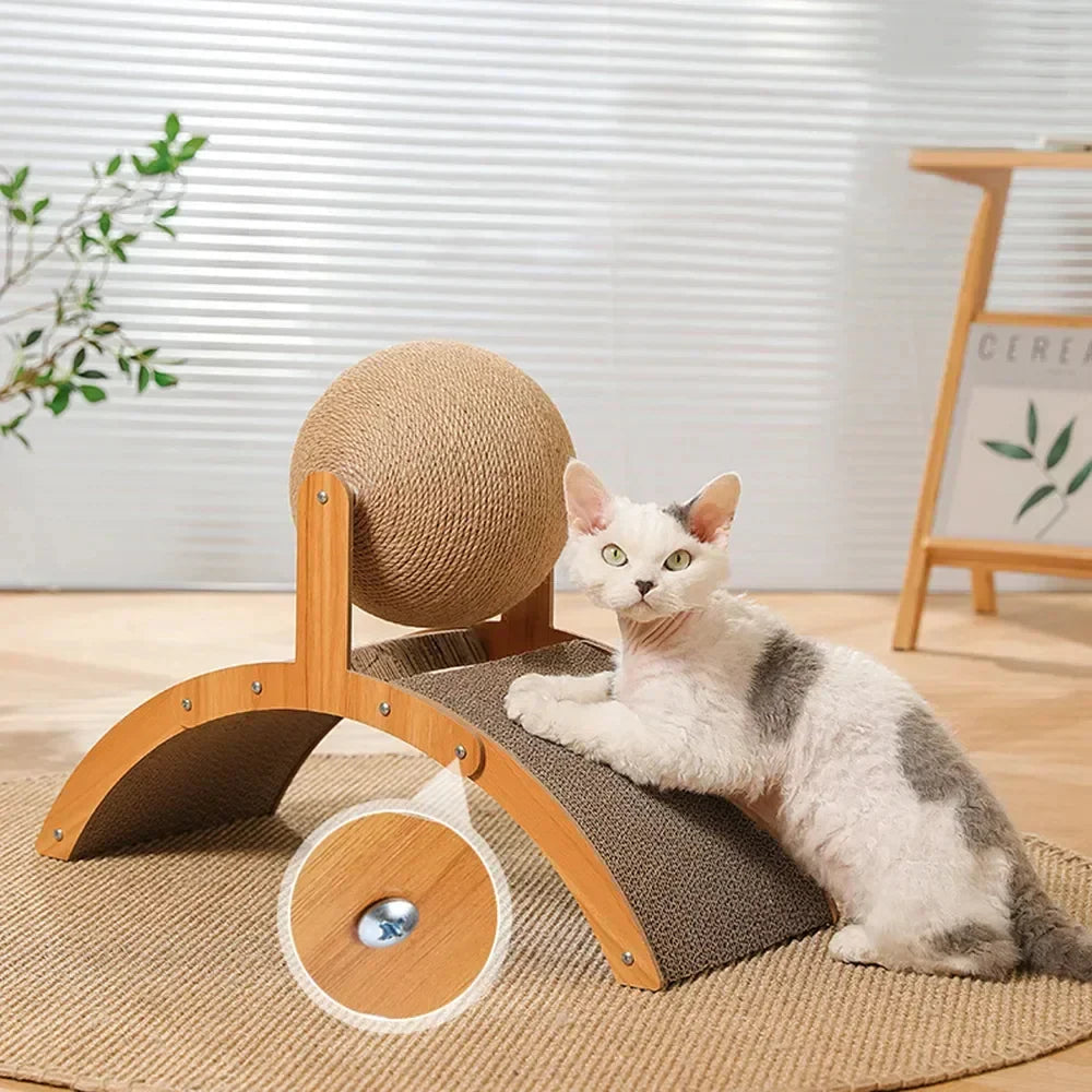 Cat Scratcher Ball  Toy Inclined 