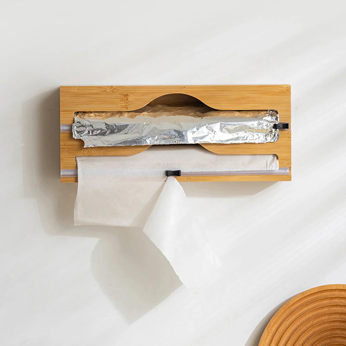Wrapneat Wrap Organizer with Cutter and Labels