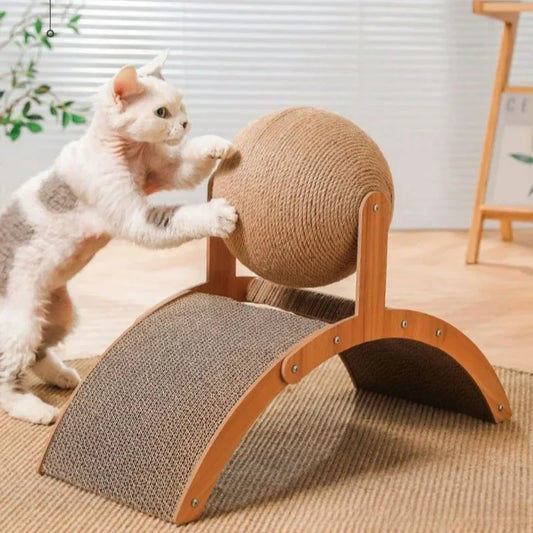 Cat Scratcher Ball  Toy Inclined 