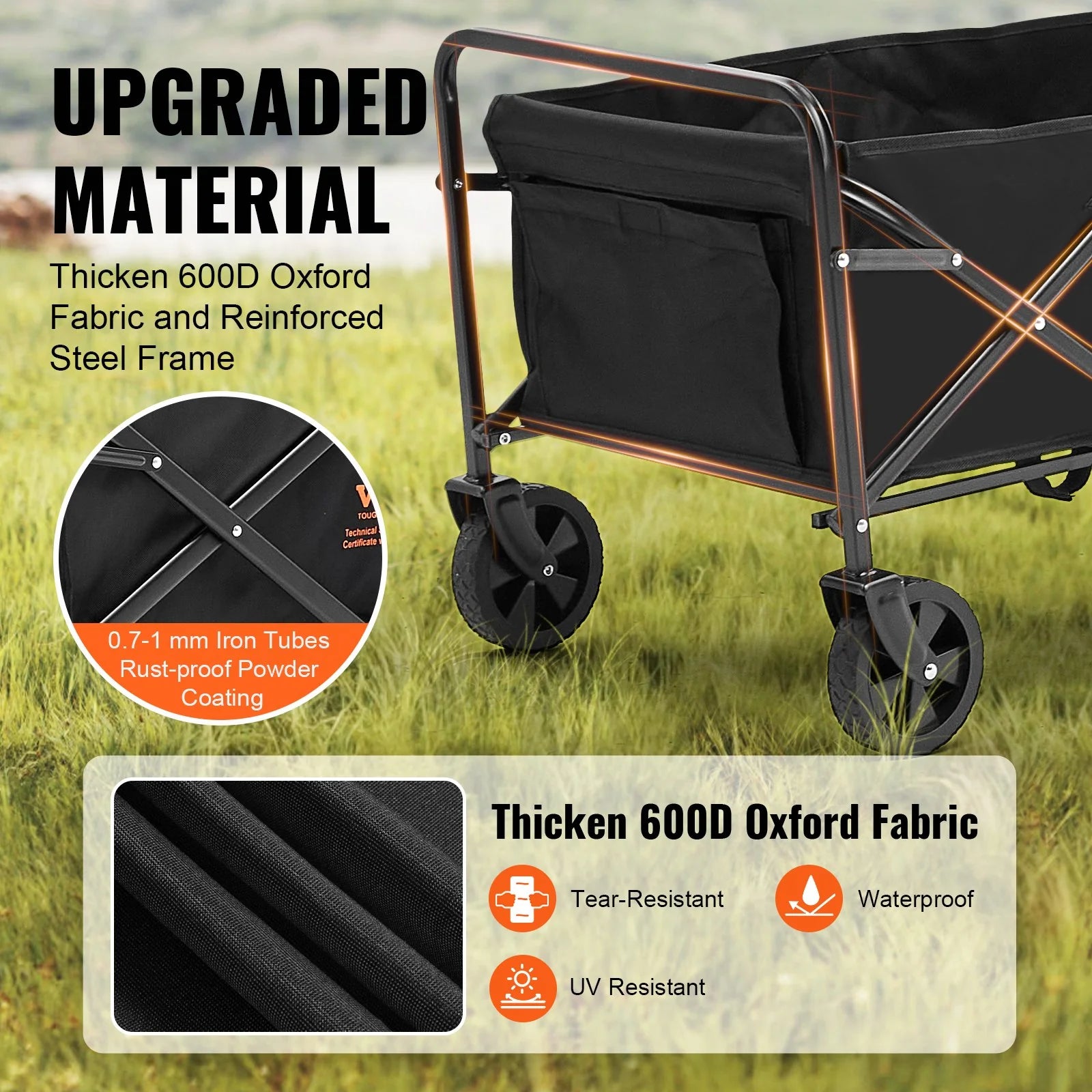 Collapsible Folding Wagon Cart