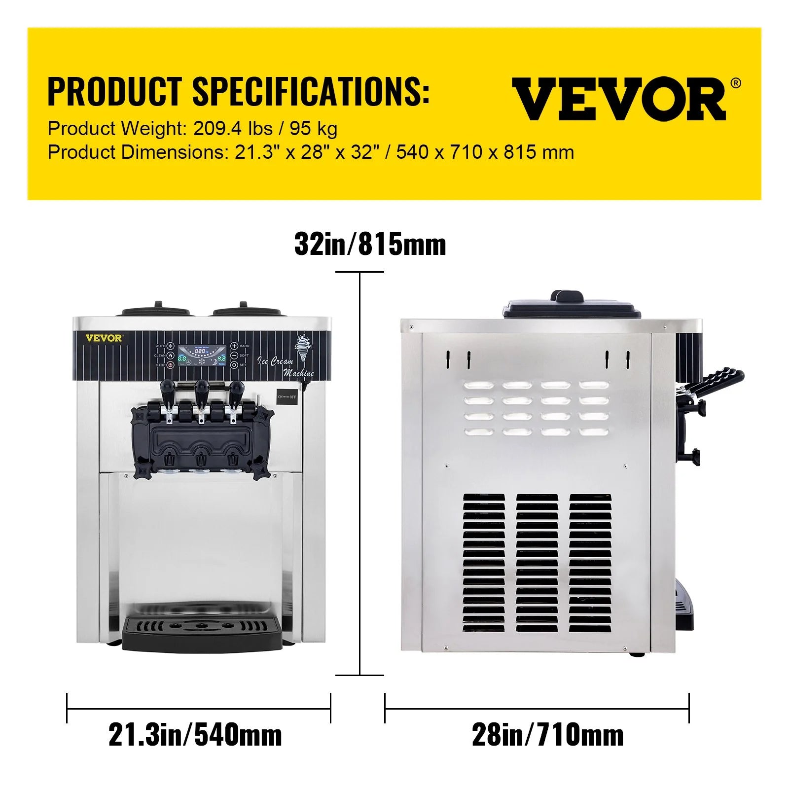 Commercial Ice Cream Machine